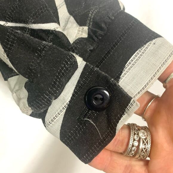 Vintage 70’s Drop Waist Retro Psychedelic Dress - Picture 5 of 11